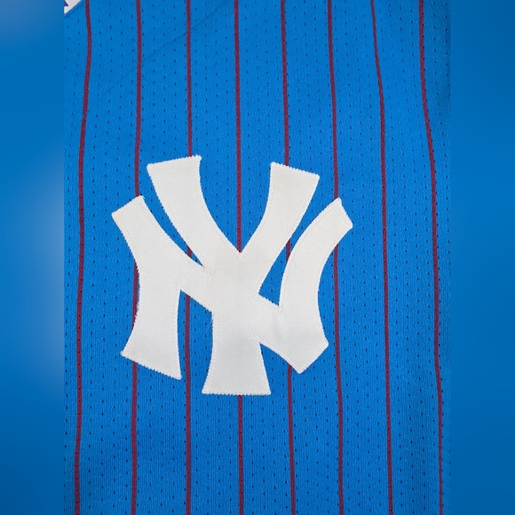 Vintage Majestic MLB New York Yankees Men’s Jersey – Size XL – Blue - Picture 3 of 13